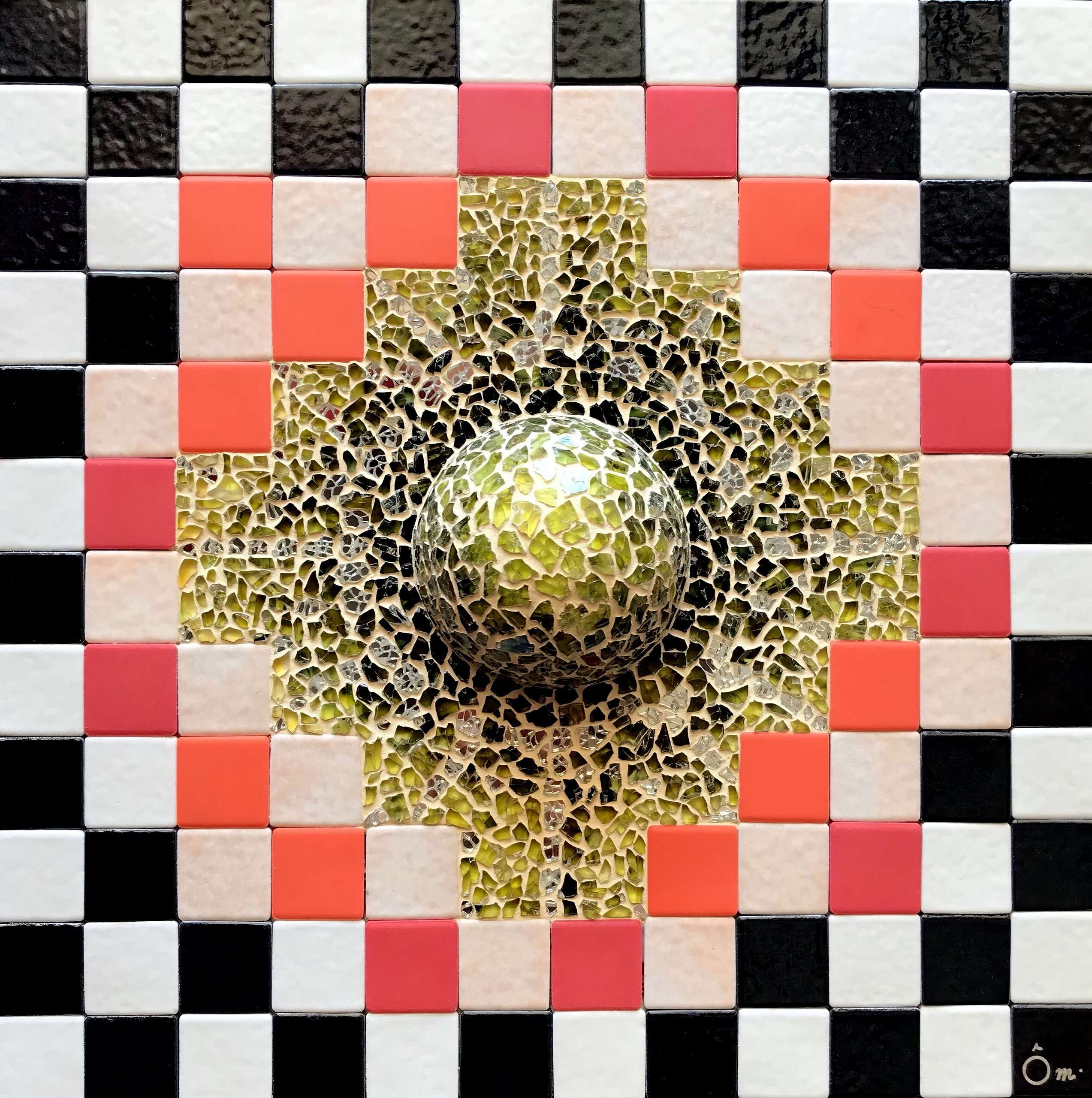 SPICA 30x30 cm, Mosaïque, 2021